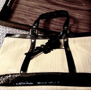 Cole Haan Woven & Patten Purse